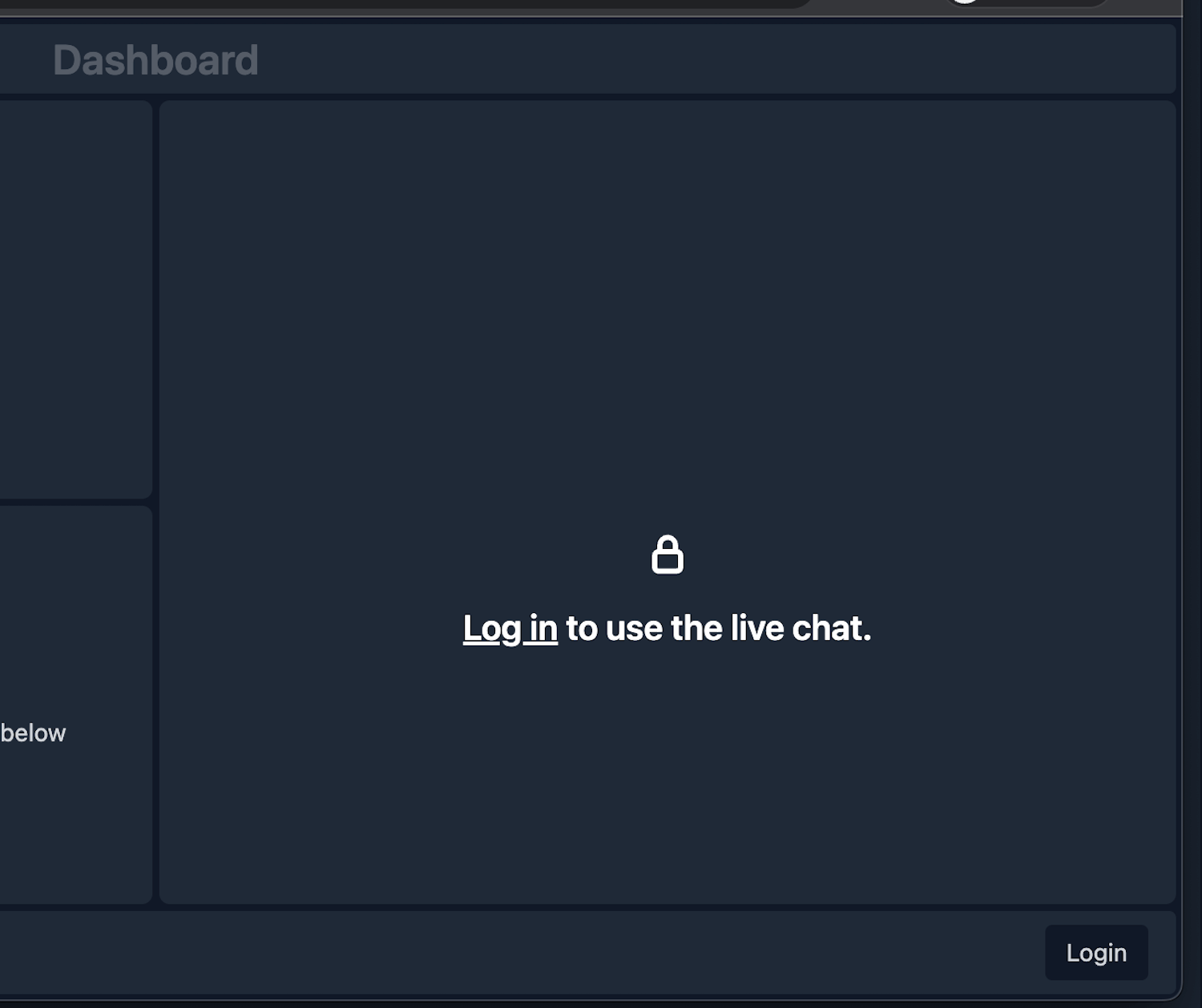 Viewers will be prompted to log in to chat